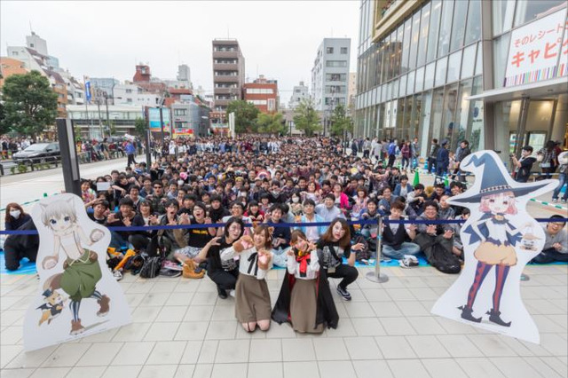 「がっこうぐらし！」聖地オリナスでハロウィンコラボイベント実施 高橋李依、木村珠莉が登場 画像