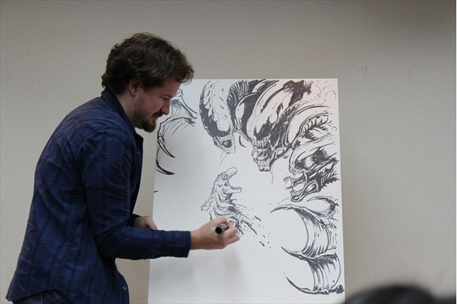 迫力あるライブペイント「BRAVE&BOLD」ステージでは人気キャラが勢揃い 画像