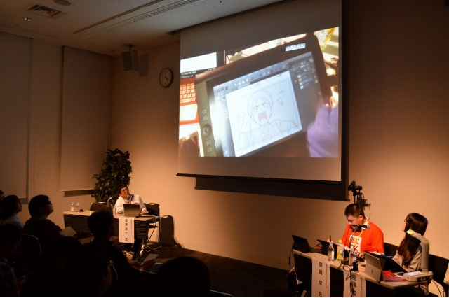 「進撃！巨人中学校」をライブドローイング デジタル作画の導入事例を紹介【あにつく2016】 画像