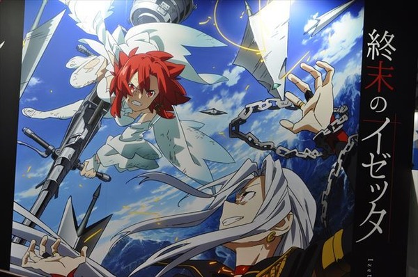 松竹ブースは「終末のイゼッタ」対戦車ライフルで存在感 物販も盛況【AJ2017】