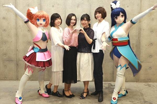 「ツインエンジェルBREAK」第1話先行上映会でキャストも大満足 敵役・子安武人の怪演ぶりを絶賛【AJ2017】