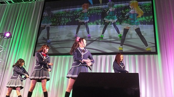 「青空アンダーガールズ！」開発秘話と声優陣20名のライブパフォーマンスがステージを彩る【AJ2017】