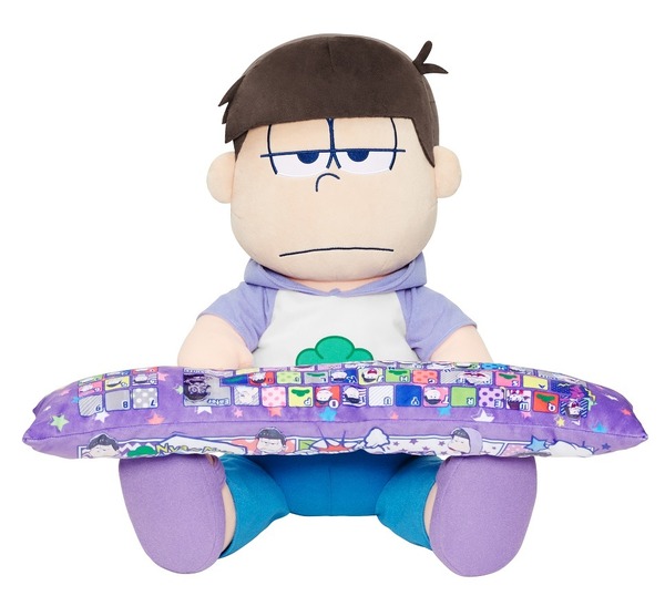 「おそ松さん　PCクッション　一松」6,264円（税込／送料・手数料別途）(C)赤塚不二夫／おそ松さん製作委員会
