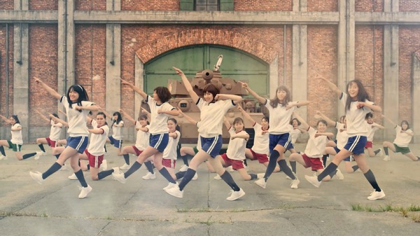 ガルパンダンスムービー「SEN-SHA」キャプチャ画像(C)GIRLS und PANZER Finale Projekt