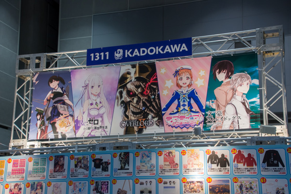 【C93】KADOKAWAブースは「艦これ」「リゼロ」「ラブライブ！」人気作のグッズが勢揃い！