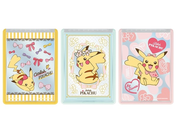 「Girlish PIKACHU」スタンドミラー(C)Nintendo・Creatures・GAME FREAK・TV Tokyo・ShoPro・JR Kikaku (C)Pokemon