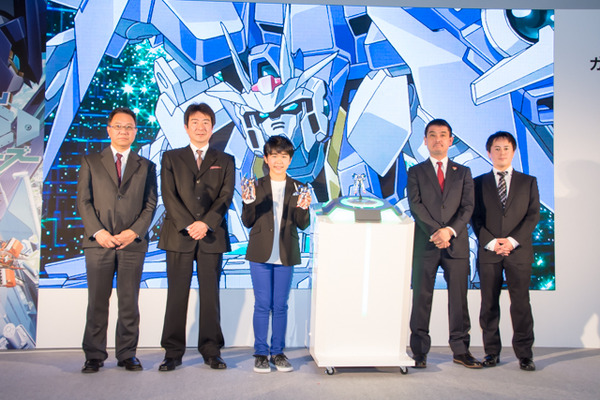 「ガンダムビルドシリーズ」新作発表会レポ、鈴木福が組んだガンプラはあの渋いMS…