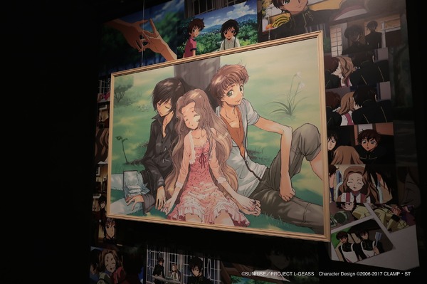 「コードギアス 反逆のルルーシュ展」(C)SUNRISE／PROJECT L-GEASS Character Design (C)2006-2017 CLAMP ・ ST