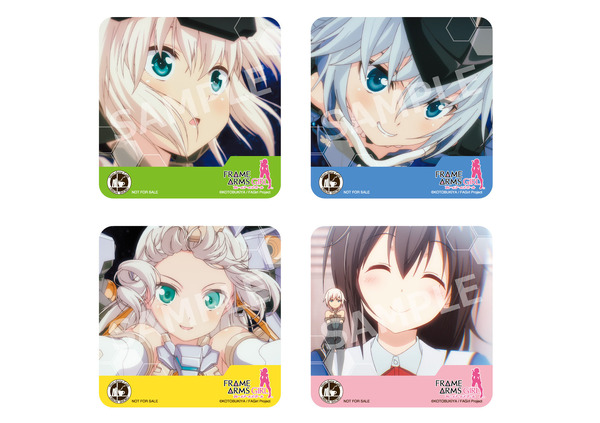 『フレームアームズ・ガール』コラボカフェ特典(C)KOTOBUKIYA / FAGirl Project
