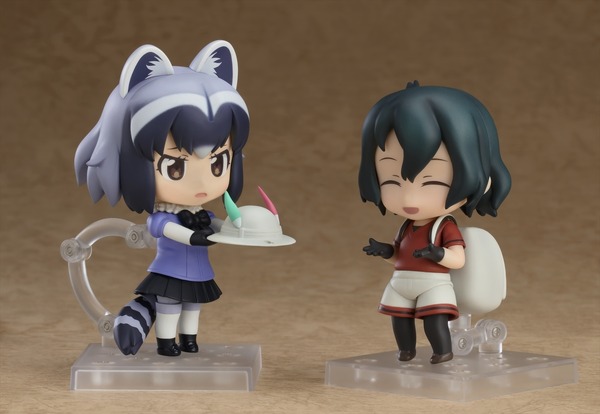 「ねんどろいど アライグマ 」4167円（税別）（Ｃ）けものフレンズプロジェクトA