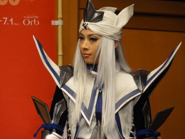 上杉謙信役、３月末で月組から花組へ組替えとなる明日海りおさん