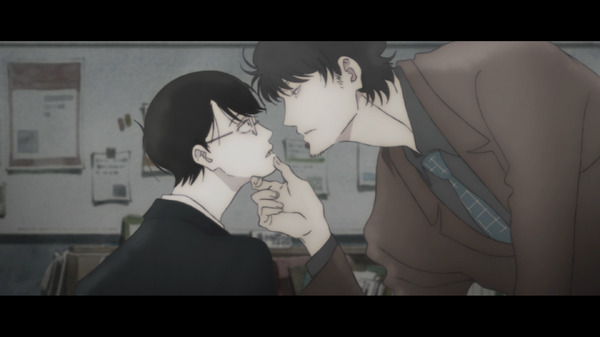 アニメLIVEチャンネル“梅雨真っ盛り！水も滴るいい男SP”『同級生』(C)中村明日美子／茜新社・アニプレックス