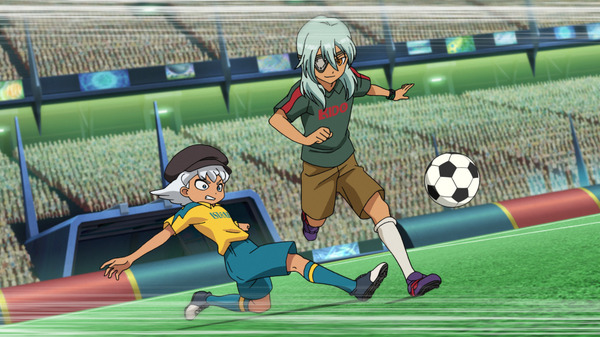 第10話「激突！ 皇帝ペンギンVS北極グマ！！」(C)LEVEL-5／FCイナズマイレブン・テレビ東京