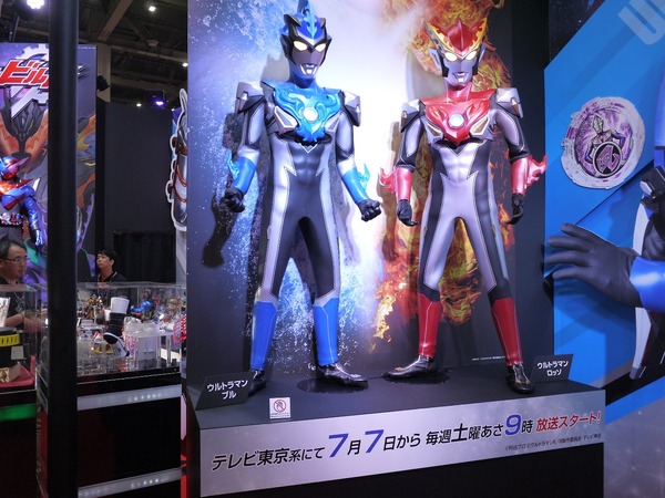 「ウルトラマンR/B」「ルパパト」新戦士お披露目！ バンダイ特撮エリアレポート【東京おもちゃショー2018】