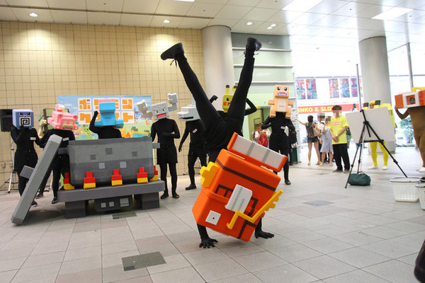 「リアルポケモンクエスト」を渋谷・原宿で開催－四角い「ポクセル」が現実の世界に登場!