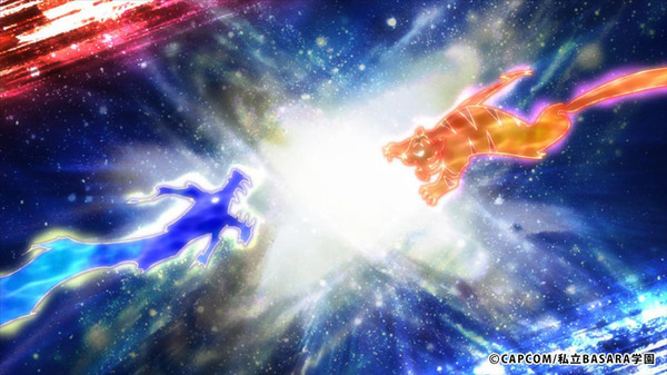 TVアニメ『学園BASARA』PV場面カット(C)CAPCOM/私立 BASARA 学園