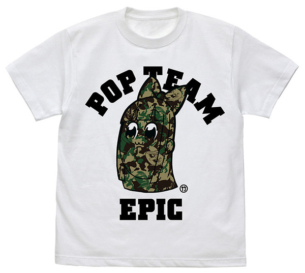 「ピピ美カモフラ柄 Tシャツ」2,900円+税 (C)大川ぶくぶ／竹書房