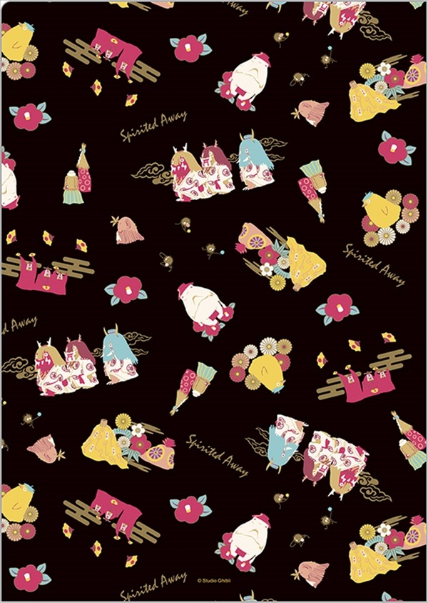 「千と千尋の神隠し×神様ちらしシリーズ」「クリアファイル／神様ちらし」270円（税込）(C)Studio Ghibli