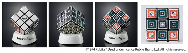 「九谷焼ルービックキューブ」54,000円（税込）(C)1974 Rubik's(R) Used under licence Rubiks Brand Ltd. All rights reserved.