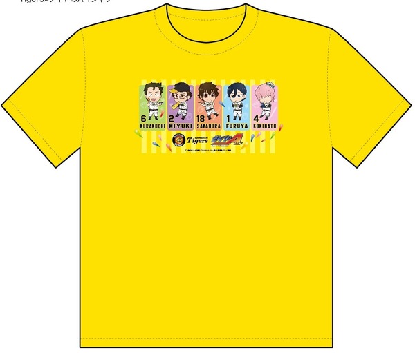 阪神タイガース×ダイヤのA コラボTシャツ 3,000円（Mサイズのみ） (C)ＴＫ／DSＴ