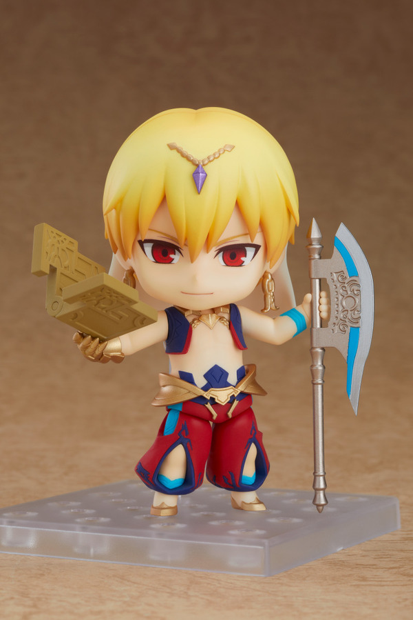 「ねんどろいど キャスター/ギルガメッシュ 霊基再臨 Ver.」5,556円（税別）(C)TYPE-MOON / FGO PROJECT