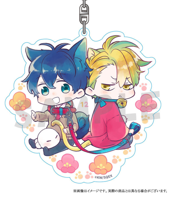 原作コミックス第12巻　アニメイト限定ビッグアクリルキーホルダー (C)Kiri Wazawa/SQUARE ENIX