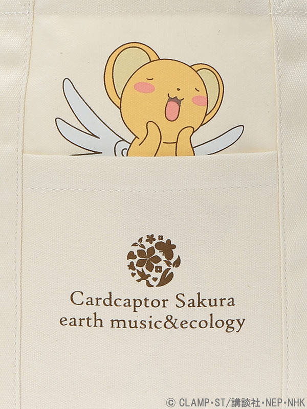 earth music&ecologyJapan Label×『カードキャプターさくら クリアカード編』ケロちゃんのこにゃにゃちは～！トートバッグ 価格 ：3,200円+税(C)CLAMP・ST/講談社・NEP・NHK
