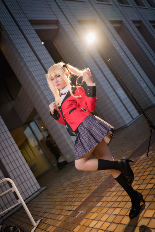 【コスプレ】人気レイヤー茶々丸が「賭ケグルイ」芽亜里コスを披露！ 厳選写真をお届け