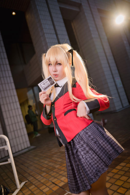 【コスプレ】人気レイヤー茶々丸が「賭ケグルイ」芽亜里コスを披露！ 厳選写真をお届け
