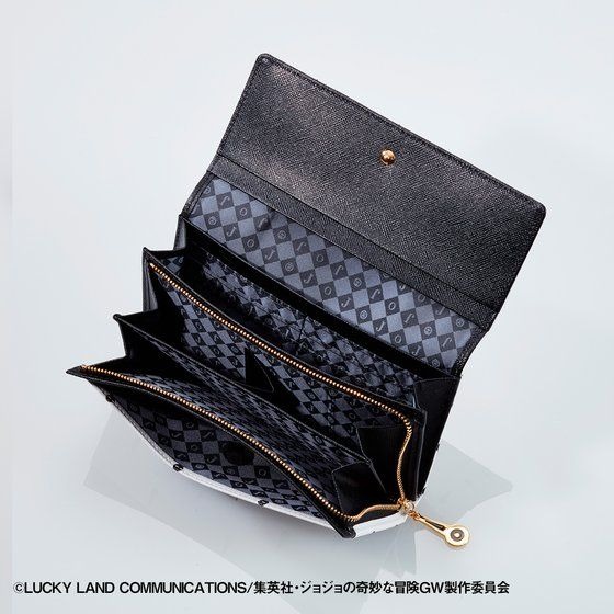 かぶせ長財布：各21,600円（税込）(C)LUCKY LAND COMMUNICATIONS／集英社・ジョジョの奇妙な冒険GW製作委員会