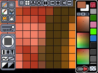 ペイントツールも本格的
