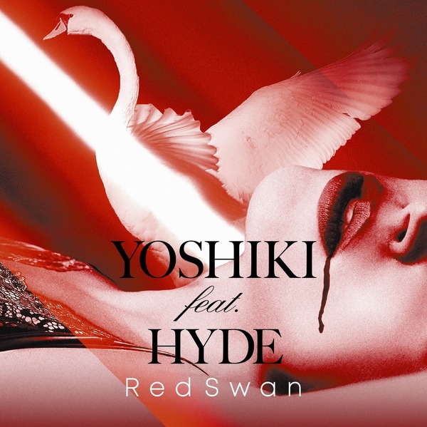 YOSHIKI feat. HYDE「Red Swan」ジャケット写真