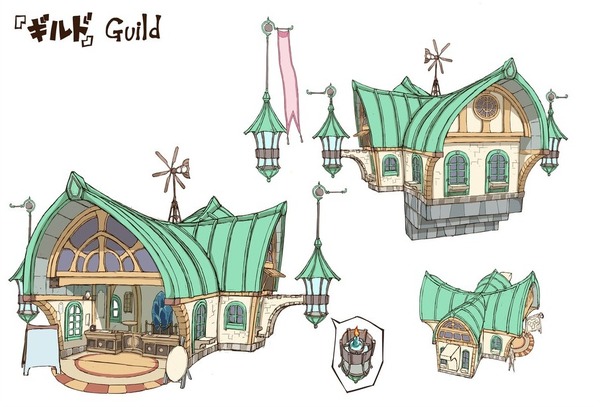 『白猫プロジェクト』新飛行島 施設2 鍛冶屋 (C) 2014-2018 COLOPL, Inc.