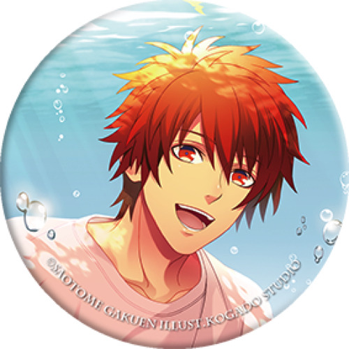 「うたの☆プリンスさまっ♪ バースデーハーバリウム『一十木音也』」缶バッジ3,800円（税別）(C)早乙女学園 Illust.工画堂スタジオ