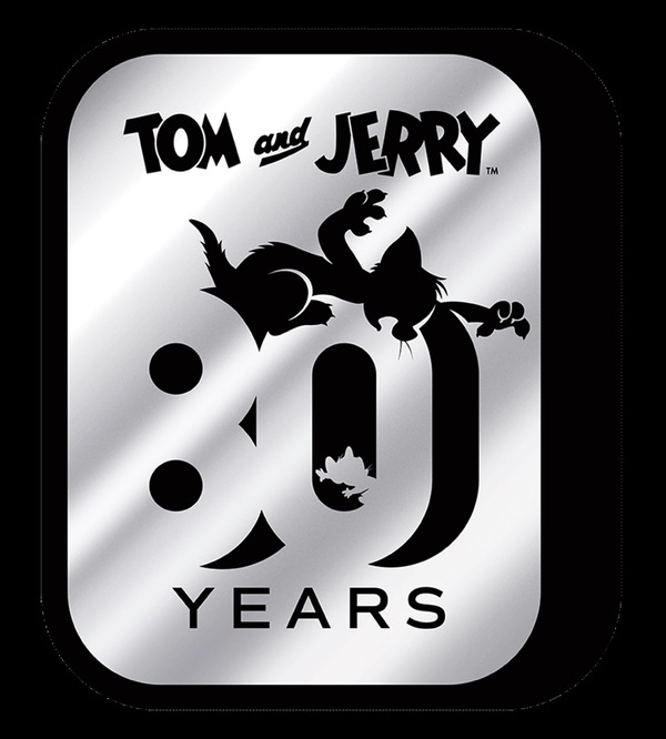 『トムとジェリー』80 周年記念ロゴ TOM AND JERRY and all related characters and elements （C）& TM Turner Entertainment Co. (s19)