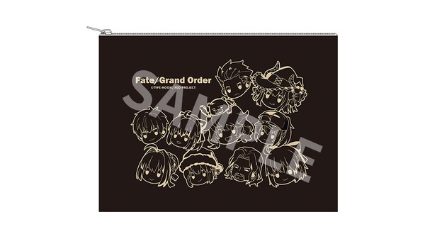 『Fate/Grand Order』Fate/Grand Order ぷちサバ！ふぇいす ポーチ　1300円（C）TYPE-MOON / FGO PROJECT