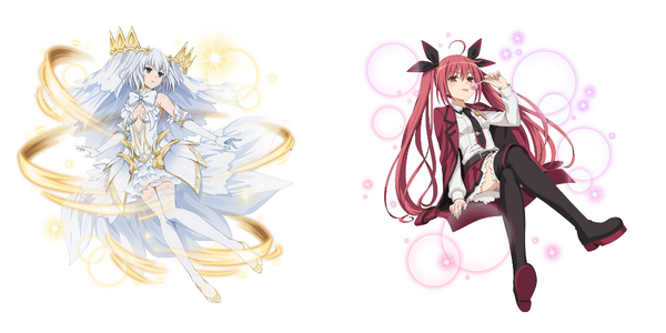 ★4[エンジェル]鳶一 折紙、★4[イフリート]五河 琴里 （C）2019 T/T/K/DALIII・P（C）FO-SBCr/DM（C）WFS（C）2019 T/T/K/DALIII・P（C）FO-SBCr/DM（C）WFS