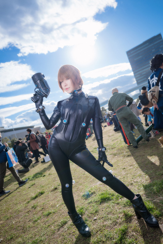 【コスプレ】作品愛に満ちた「GANTZ」“岸本恵”コスに注目！ 戦う女性キャラで魅せる茶々丸【インタビュー】