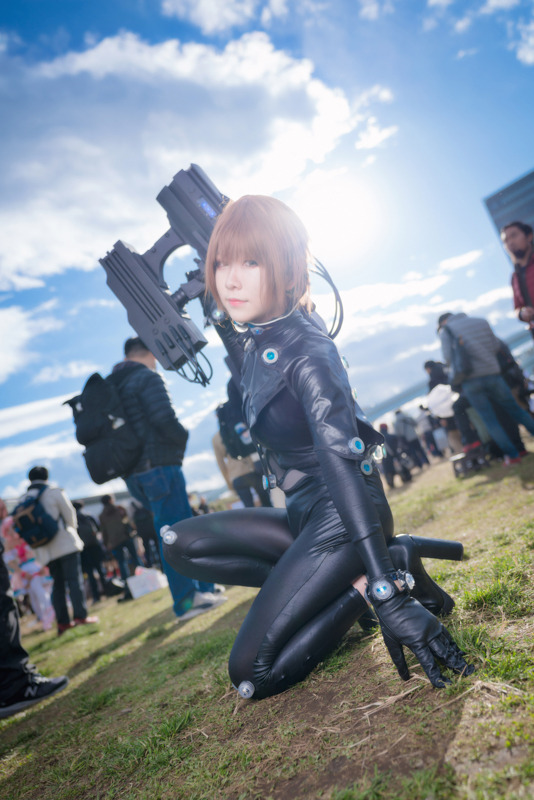 【コスプレ】作品愛に満ちた「GANTZ」“岸本恵”コスに注目！ 戦う女性キャラで魅せる茶々丸【インタビュー】