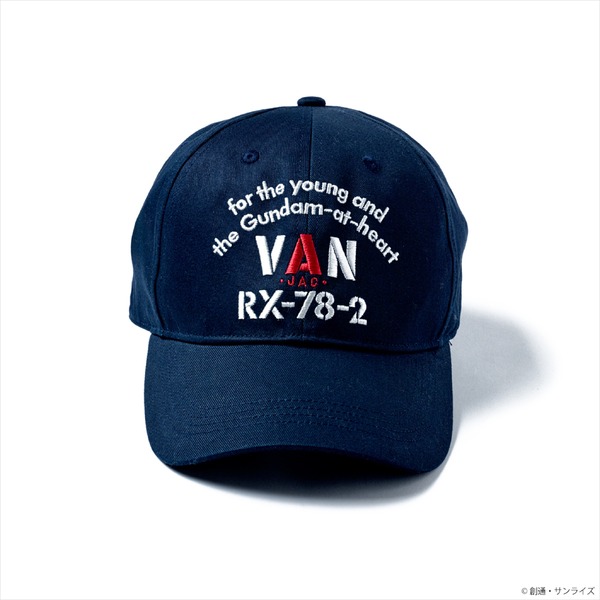 STRICT-G×VAN『機動戦士ガンダム』ベースボールcap・価格： 全1種　8,424円(税込)(送料・手数料別途)（C）創通・サンライズ