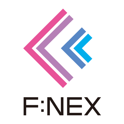 「F:NEX」ロゴ