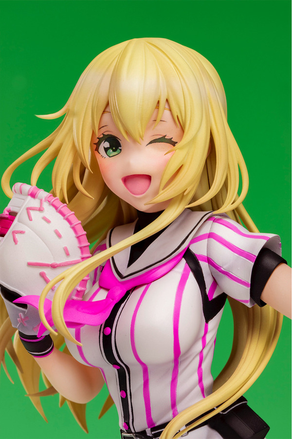 「八月のシンデレラナイン『野崎 夕姫』塗装済み完成品フィギュア」15,000円（税別）（C）Akatsuki Inc./アニメ「八月のシンデレラナイン」製作委員会