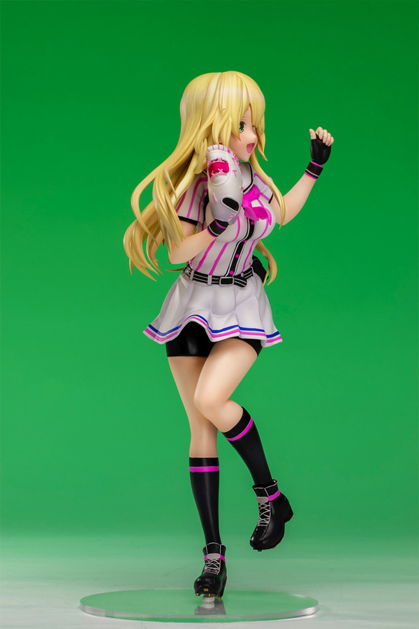 「八月のシンデレラナイン『野崎 夕姫』塗装済み完成品フィギュア」15,000円（税別）（C）Akatsuki Inc./アニメ「八月のシンデレラナイン」製作委員会