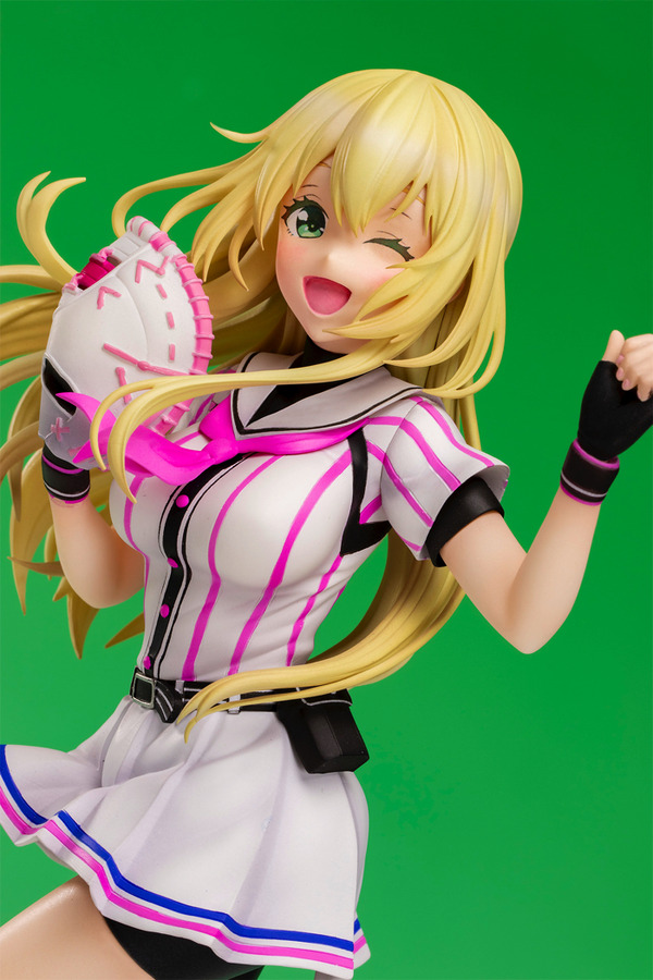 「八月のシンデレラナイン『野崎 夕姫』塗装済み完成品フィギュア」15,000円（税別）（C）Akatsuki Inc./アニメ「八月のシンデレラナイン」製作委員会