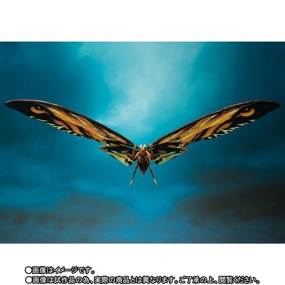 「S.H.MonsterArts モスラ（2019）＆ラドン（2019）」11,000円（税込）（C）2019 Legendary. All Rights Reserved. TM & （C）TOHO CO., LTD.MONSTERVERSE TM & （C）Legendary