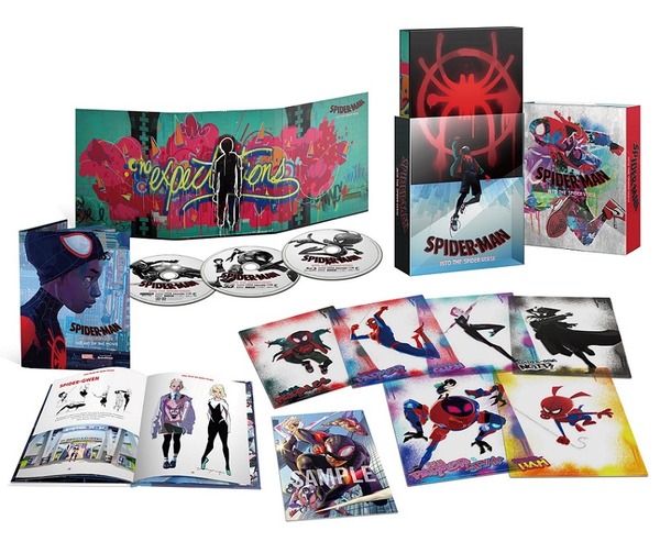 『スパイダーマン：スパイダーバース』プレミアム・エディション【初回生産限定】商品展開写真（C）2018 Sony Pictures Animation Inc. All Rights Reserved. | MARVEL and all related character names:（C）& TM 2019 MARVEL.