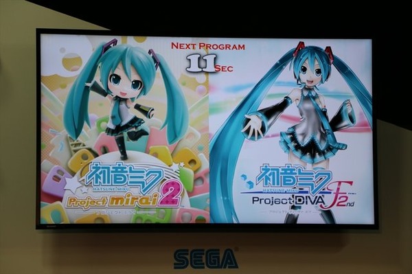 初音ミク/セガスタジオ＠TGS2013　ステージレポ