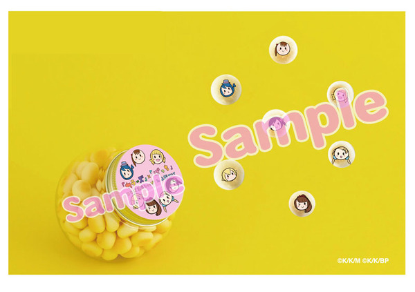 コラボ記念ボーロ 1,500円（税込）（C）2017 カツヲ／ＫＡＤＯＫＡＷＡアスキー・メディアワークス／三ツ星カラーズ製作委員会（C）2018 カツヲ／ＫＡＤＯＫＡＷＡ／ひとりぼっちの製作委員会