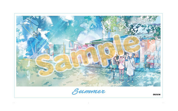 キャンバス（夏）5,000円（税込）（C）2017 カツヲ／ＫＡＤＯＫＡＷＡアスキー・メディアワークス／三ツ星カラーズ製作委員会