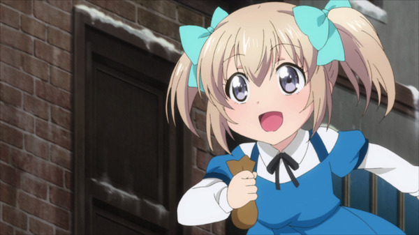 『うちの娘の為ならば、俺はもしかしたら魔王も倒せるかもしれない。』第5話「ちいさな娘、 雪に感激する。」先行カット（C）CHIROLU・ホビージャパン／白金の妖精姫を見守る会